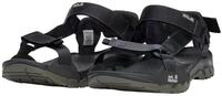 Jack Wolfskin Ridge schwarz Herren Sandale