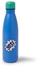 Schulranzen Trinkflasche 500ml Edelstahl blau