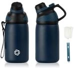 LuxusKollektion Trinkflasche Trinkflasche Edelstahl Magnetdeckel BPAfrei...