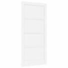 vidaXL Zimmert&uuml;r 93 x 202 cm Interior T&uuml;r Wei&szlig; 93x202 cm Sperrholz