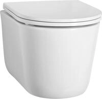 CORNAT WC-Komplettset Cornat Wand WC sp&uuml;lrandlos Wirbelstrom wei&szlig; inkl.