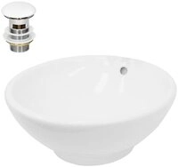 LuxeBath Waschbecken Aufsatzwaschtisch aus Keramik Waschtisch f&uuml;r Badezimmer...