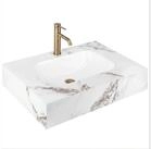 wohnwerk.idee Aufsatzwaschbecken Wandwaschbecken Aresa 60&ndash;80 &times; 50 cm &ndash;...