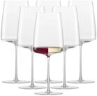 Zwiesel Glas Weinglas Simplify Weingl&auml;ser fruchtig & fein 555 ml 6er Set,...