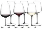 RIEDEL THE WINE GLASS COMPANY Gl&auml;ser-Set Grape Weingl&auml;ser-Set 6-tlg., 6-tlg.,...