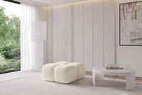 ALTDECOR Pouf Miko-Puf (Pouf Sitzsack-Hocker modularer 90x90x45), Indoor Poufs