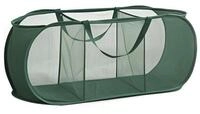 LuxusKollektion W&auml;schekorb W&auml;schekorb Pop Up Faltbar 36x36x80cm 3 F&auml;cher...