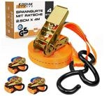 LuxusKollektion Zurrgurt Spanngurte Zurrgurte Ratsche 800kg 25mm S Haken T&Uuml;V...