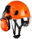 Mustbau Schutzhelm EN397, Arbeitshelm Mit Ohrschutz und Schutzbrille Set, ABS,...