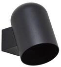 Lindby Au&szlig;en-Wandleuchte Lupil, Metall, Schwarz IP44, 1 x 10 W LED
