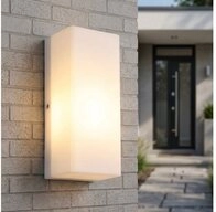 GLOBO LIGHTING LED Au&szlig;en-Wandleuchte, Leuchtmittel inklusive, Warmwei&szlig;, LED