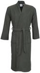 Unisex-Bademantel CARL ROSS "35100" Gr. S, grau (graphite), S, Baumwoll-Mix,