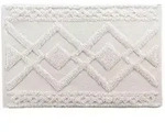 Douceur d'int&eacute;rieur Badematte Badematte GLADIS, 100% Baumwolle, ecru, 50 x 80 cm,