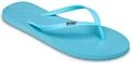 Sandale ROXY "Viva Iridescent", Damen, Gr. 10 (41), blau (pool blau), Obermaterial: