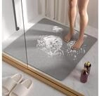LuxusKollektion Duschmatte Duschmatte Rutschfest 68x68cm Antirutsch Grau 68 x...