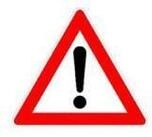 Warnschild VKZ.101 Dreieck 900mm Gefahrenstelle RAL-G&uuml;tezeichen Folie RA1