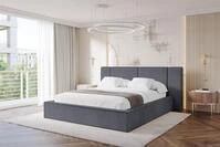 ALTDECOR Polsterbett RIVO (Polsterbett mit Bettkasten und Lattenrost, Boxbett...