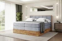 ALTDECOR Boxspringbett LOLLI7 KING (Multipocket-Matratze H4, H3 Matratze