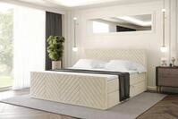 ALTDECOR Boxbett VEXA-Z (Multipocket-Matratze H4, H3 Matratze Bonellfederung,...