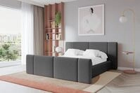 ALTDECOR Polsterbett TEVO-Z (Polsterbett mit Bettkasten und Lattenrost, Boxbett...