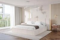 ALTDECOR Polsterbett RIVO (Polsterbett mit Bettkasten und Lattenrost, Boxbett...