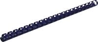 GBC Thermo-Bindemappe Binder&uuml;cken 21 Ringe 10mm blau VE=100 St&uuml;ck, (