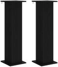 vidaXL Blumenst&auml;nder Pflanzenst&auml;nder 2 stk. Schwarz 30,5 x 30 x 100,5 cm (2...