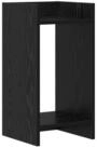 vidaXL Blumenst&auml;nder Pflanzenst&auml;nder Schwarz Eichen-Optik 30 x 30 x 60 cm (1...