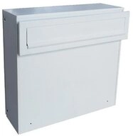 Letterbox24 Durchwurfbriefkasten A-050 Zaun Durchwurf Briefkasten in RAL Farben