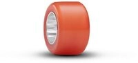 Pandora Bead 794773C04, Mini Silber Orangefarbenes Muranoglas
