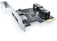 CSL PCIe USB 3.0 Controllerkarte, 2 Port USB-Adapter PCIe zu USB Typ A, 2 Port...