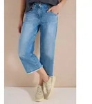 CECIL Stoffhose Style TOS Neele Light Blue