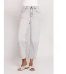 Zhrill 7/8-Jeans ZHIZA Jeans normale Passform, ausgestellte Beinform grau 30