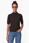 STREET ONE STUDIO Kurzarmpullover im soften Baumwoll-Mix