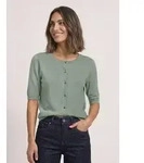 STREET ONE Cardigan mit Rundhalsausschnitt gr&uuml;n 34 EU