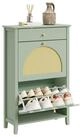 SoBuy Schuhschrank FSR223, Schuhkipper schmal, Flurschrank Schuhregal, 2...