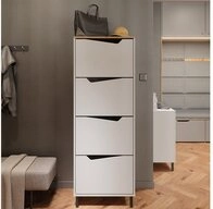 Vicco Schuhkipper Marelle, Wei&szlig;/Artisan, 60 x 167.4 cm mit 4 F&auml;chern (1 St)