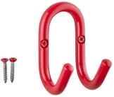 SO-TECH&reg; Kleiderhaken Garderobenhaken FARA Doppelhaken Stahl, (1-St), 88 x 51...