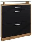 Vladon Schuhschrank Loret (Schuhkipper f&uuml;r 16 Paar Schuhe, mit 1 Schublade und
