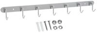 Intirilife Hakenleiste, (Garderobenleiste Modell C - 7 Haken, 1 St),...