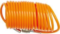 TRIZERATOP Druckluftschlauch Spiralschlauch 5x8 mm, 15 m, PE, 5