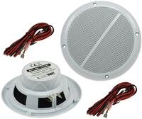 ChiliTec Aussen Lautsprecher 6,5" 100Watt, Einbaulautsprecher, Paar/2 St&uuml;ck