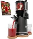 FERNHOLD Slow Juicer Entsafter f&uuml;r ganze Fr&uuml;chte & Gem&uuml;se, Kaltentsafter mit 130