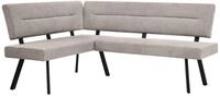 Beautysofa Eckbank ZERRA moderne K&uuml;chen-Eckbank und Esszimmerbank mit Stoff...