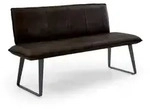 NIEHOFF SITZM&Ouml;BEL Sitzbank braun 200 cm x 92 cm x 67 cm