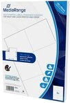 Mediarange Etikettenpapier 300 Etiketten Label selbstklebend 105 x 99 mm auf 50...