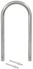 TRUTZHOLM Fahrradst&auml;nder Fahrradanlehnb&uuml;gel 115 x 58 cm Edelstahl &Oslash; 60 mm