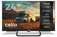 Cello CTrav-24TZ LED-Fernseher (60,96 cm/24 Zoll, 4K Ultra HD, Smart-TV, Pitch