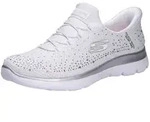 Skechers Skechers Damen Slipper SUMMITS wei&szlig; Gr&ouml;&szlig;e Sneaker wei&szlig; 43 EU