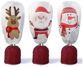 LuxusKollektion Winterschutzhaube 3er-Set Winter-Deko-Vlieshaube 70g/m&sup2;...